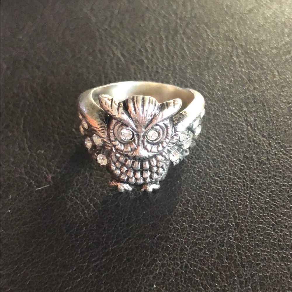 Virgin Saints & Angels owl ring